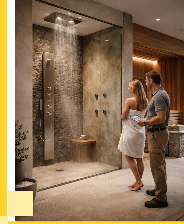 Купить душ впечатлений для дома в Сосногорске от 87686 р. | ЭриданСно