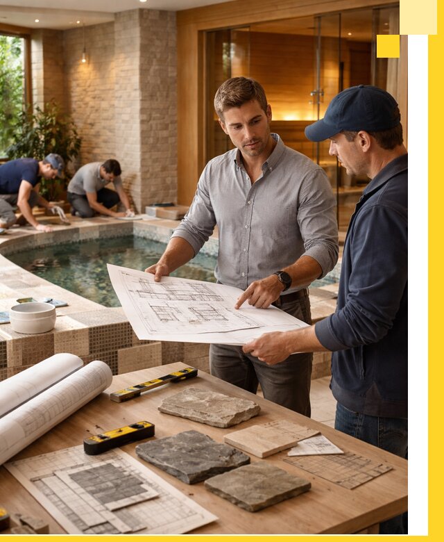 Проектирование SPA зон под ключ в Сосногорске с инженерией